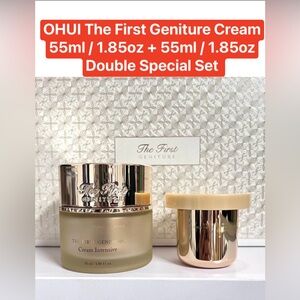 O HUI The First Geniture Cream 55ml/1.85oz + 55ml/1.85oz Special Set. NEW NO BOX